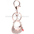 Los mejores regalos de la Navidad para las mujeres 2015 rhinestone Purse keychain, keyrings